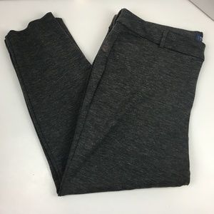 Old Navy Pixie Mid Rise Career Work Flat Front